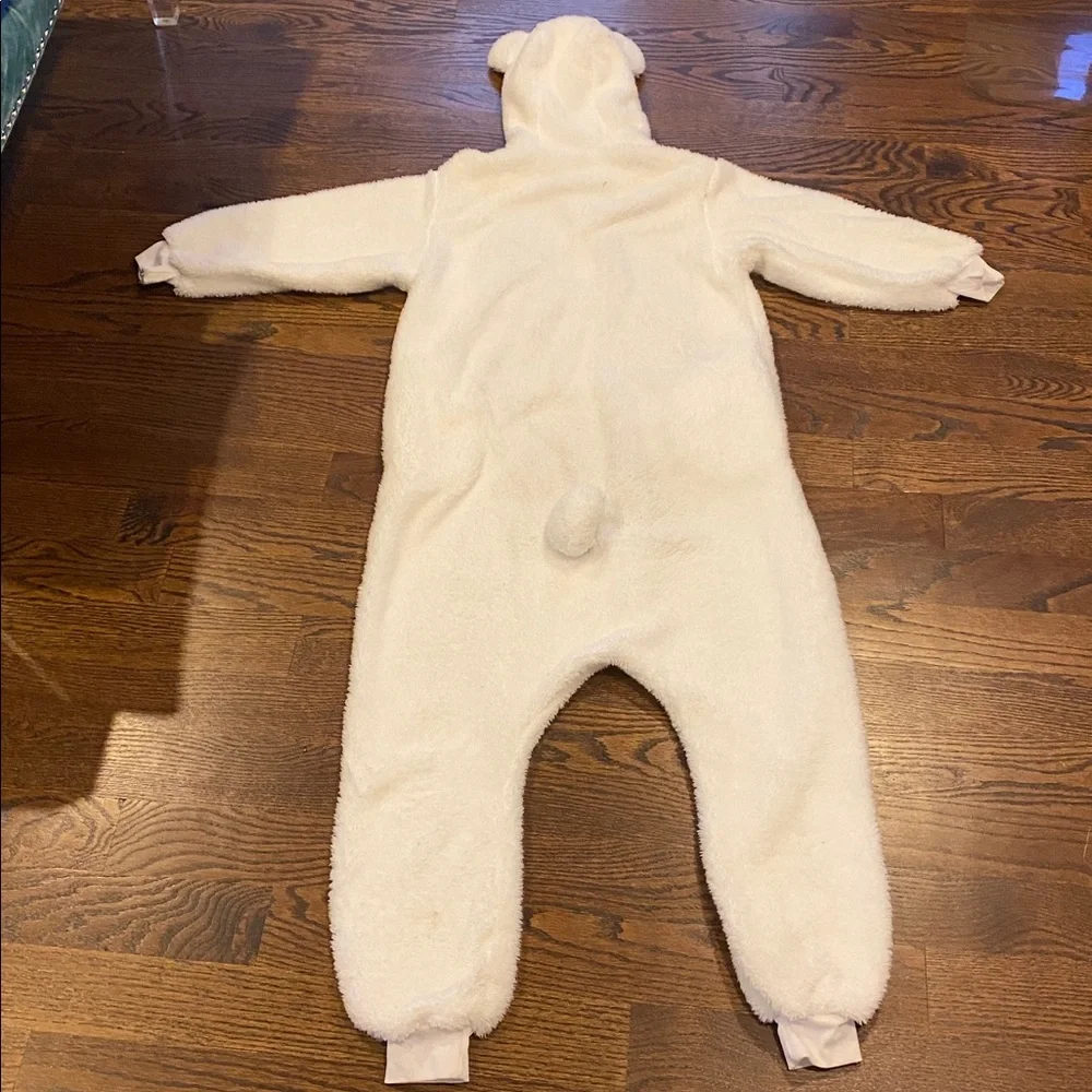 White Bear Onesie Costume - Picture 4 of 4